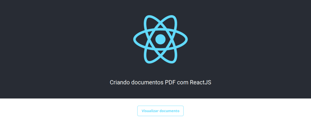 Documentos PDF com ReactJS